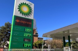 Carburant : forte hausse des prix à la pompe - Photo d'illustration